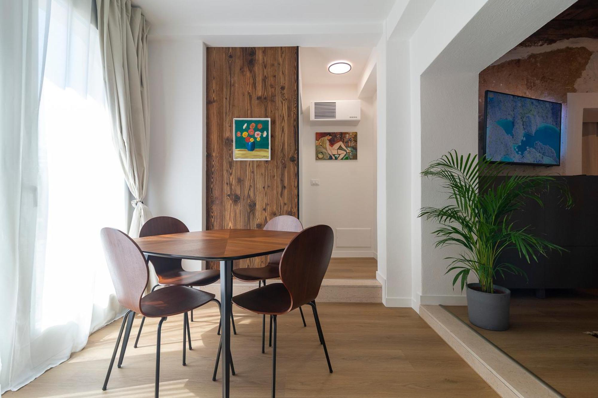 Ca Glera - Vintage Design Apartment Revine Lago Eksteriør bilde